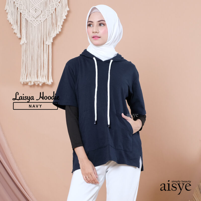 AISYE -LAISYA HOODIE NAVY