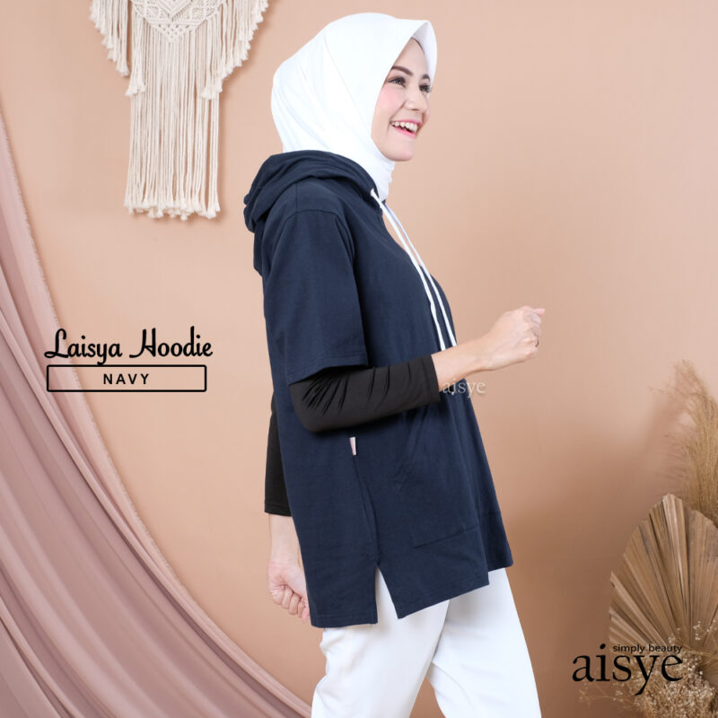 AISYE -LAISYA HOODIE NAVY