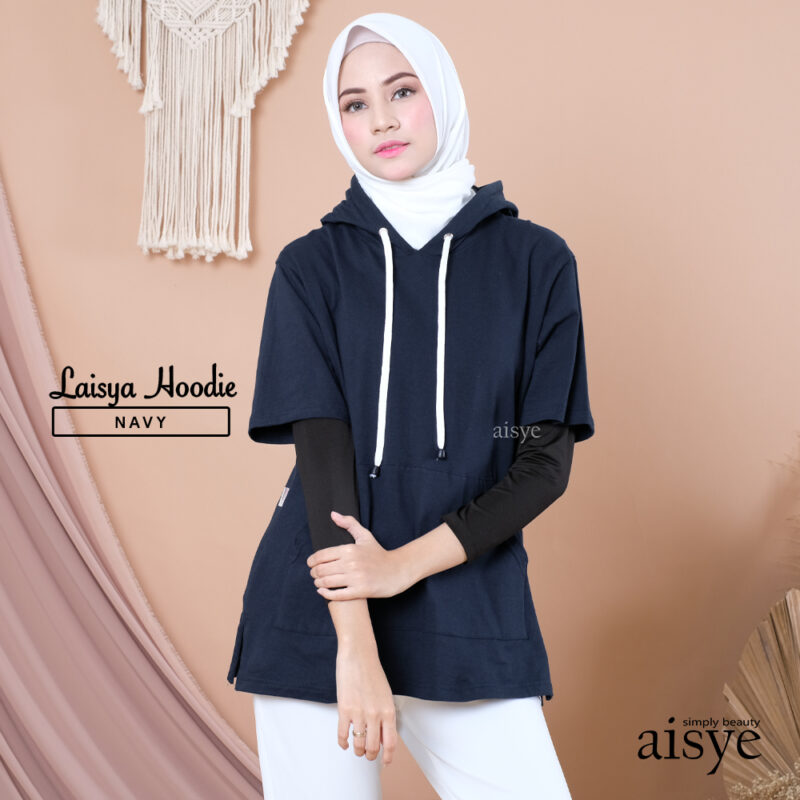 AISYE -LAISYA HOODIE NAVY