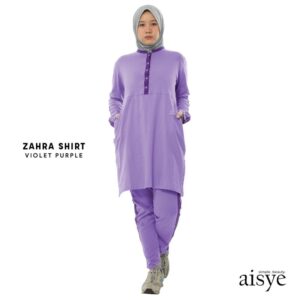 AISYE - ZAHRA SHIRT VIOLET PURPLE