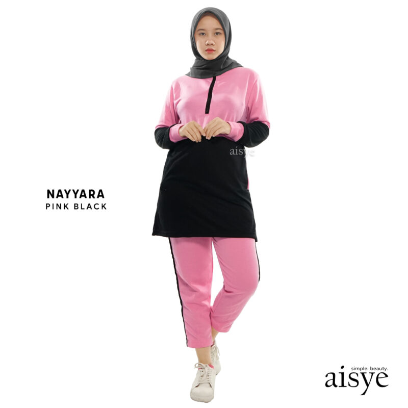 AISYE - NAYYARA SPORTS PINK BLACK