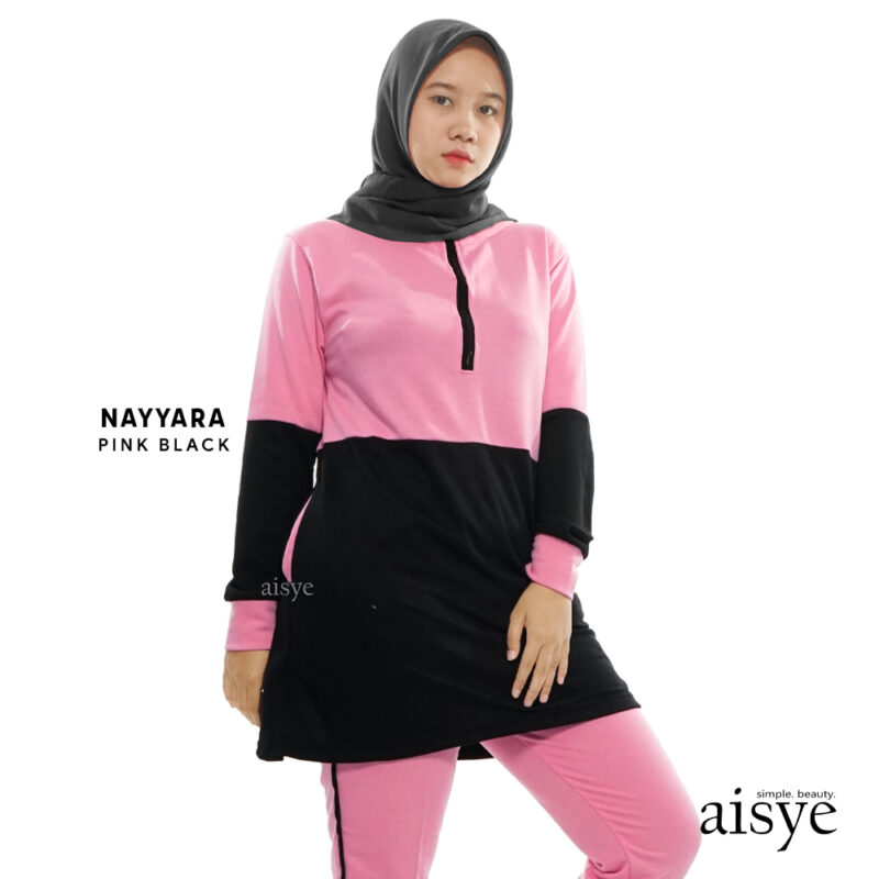 AISYE - NAYYARA SPORTS PINK BLACK