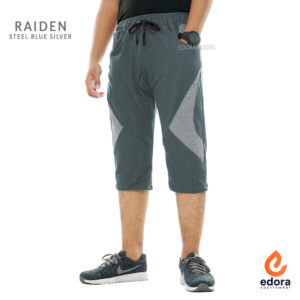 EDORASPORTS - BICYCLE PANTS RAIDEN STEEL BLUE SILVER