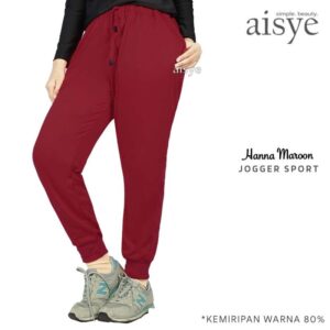AISYE - HANNA MAROON JOGGER SPORT
