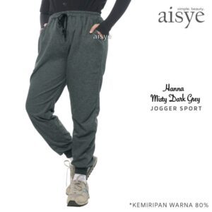 AISYE - HANNA MISTY DARK GREY JOGGER SPORT