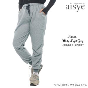 AISYE - HANNA MISTY LIGHT GREY JOGGER SPORT