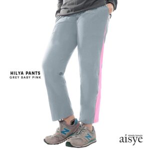 AISYE - HILYA PANTS GREY BABY PINK