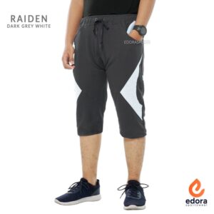 EDORASPORTS - BICYCLE PANTS RAIDEN DARK GREY WHITE