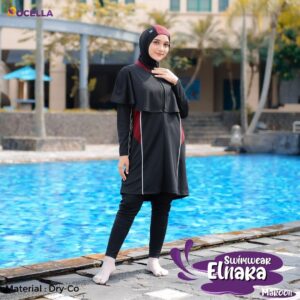 ROCELLA - SWIMWEAR ELNARA MAROON