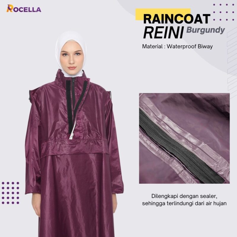 ROCELLA - RAINCOAT REINI BURGUNDY