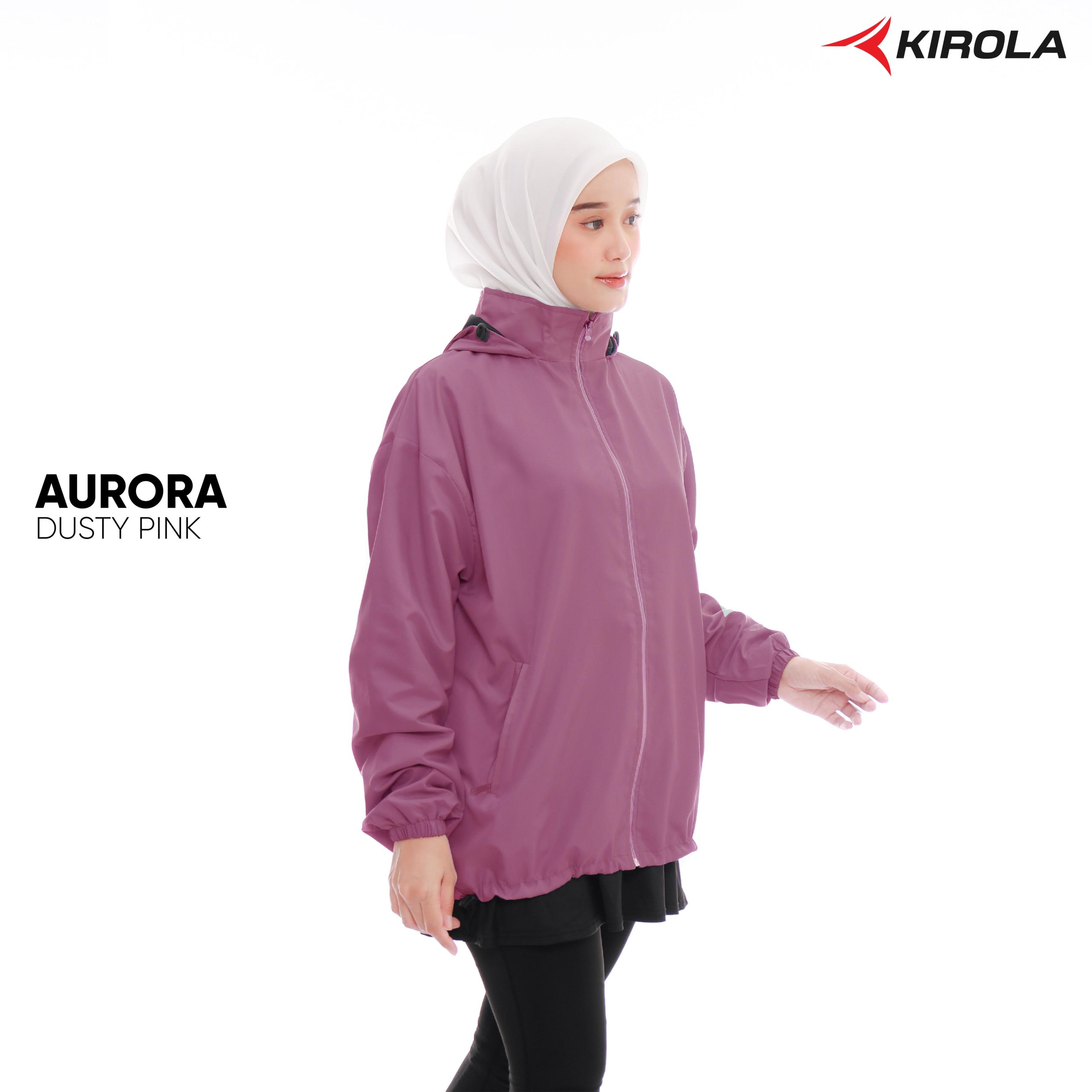 KIROLA - JAKET AURORA DUSTYPINK