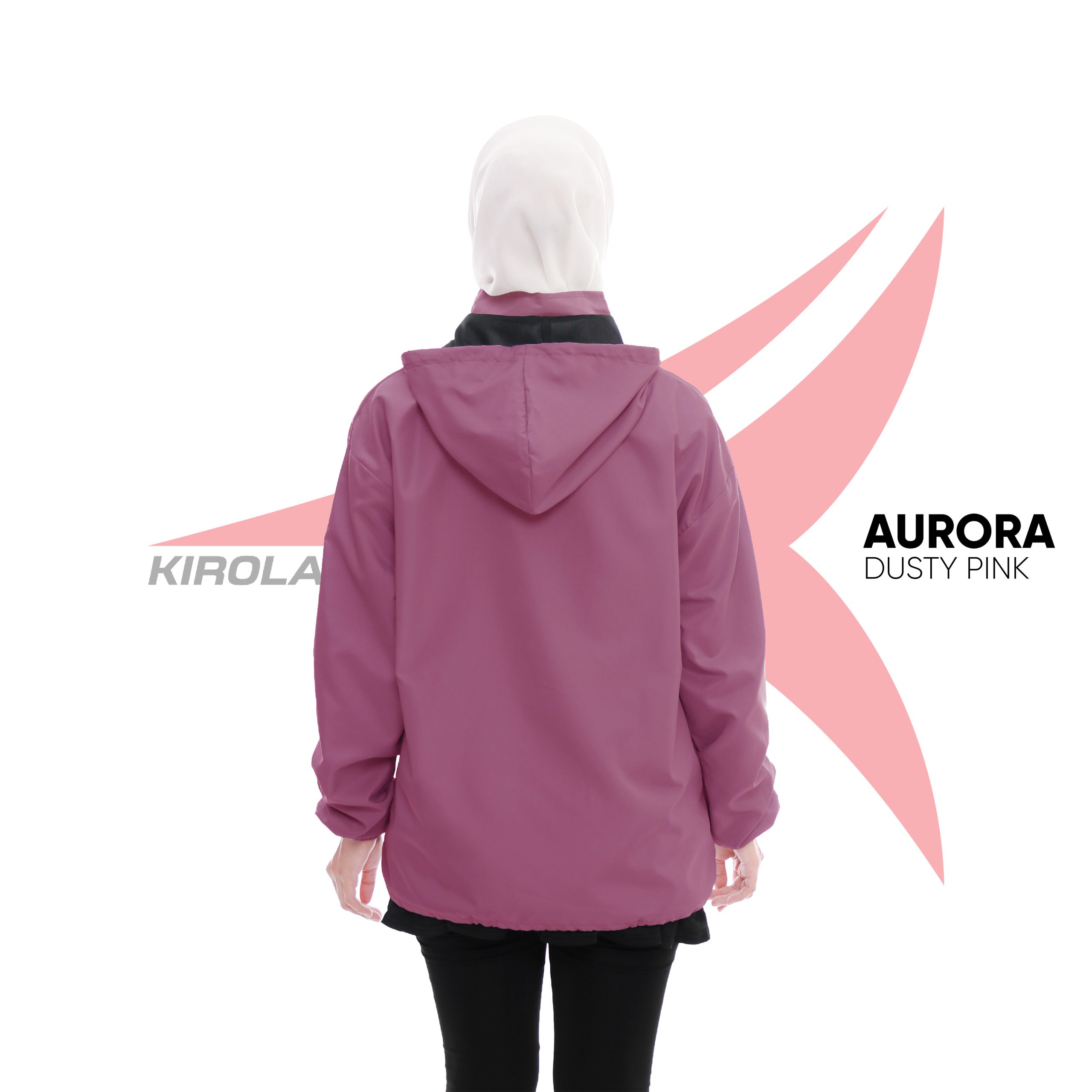 KIROLA - JAKET AURORA DUSTYPINK