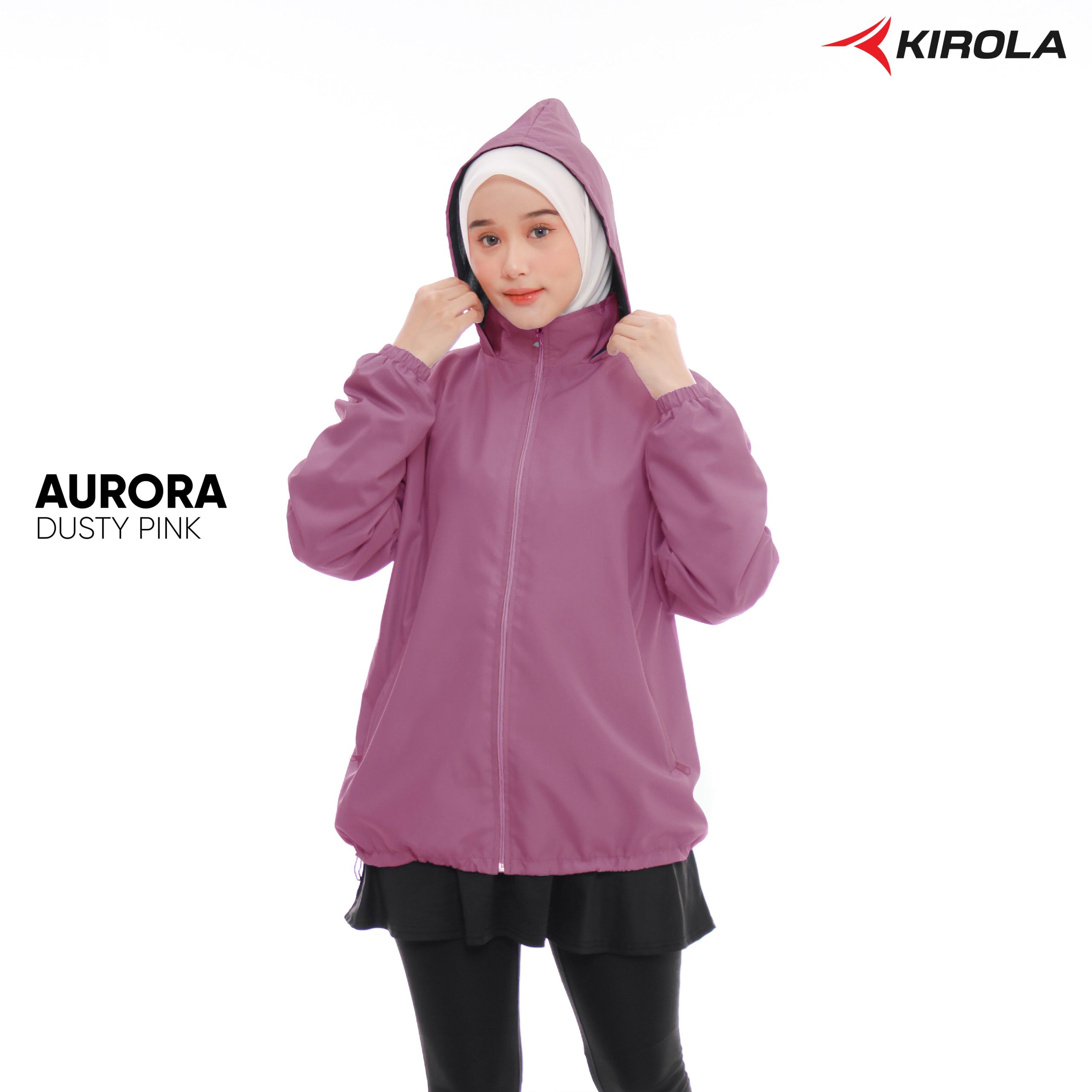 KIROLA - JAKET AURORA DUSTYPINK