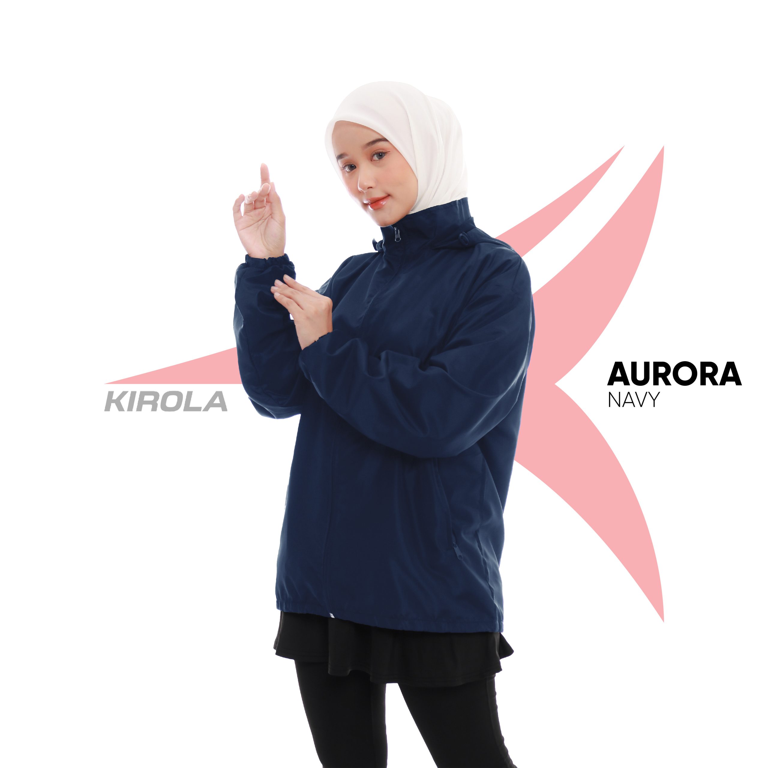 KIROLA - JAKET AURORA NAVY