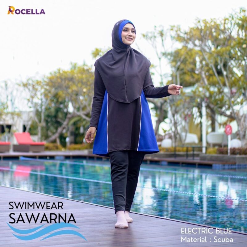 ROCELLA - SWIMWEAR SAWARNA ELECTRIC BLUE