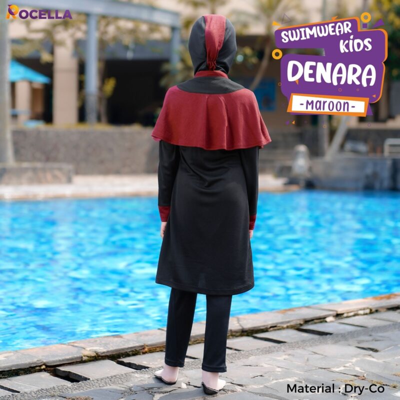 ROCELLA - SWIMWEAR KIDS DENARA - MAROON