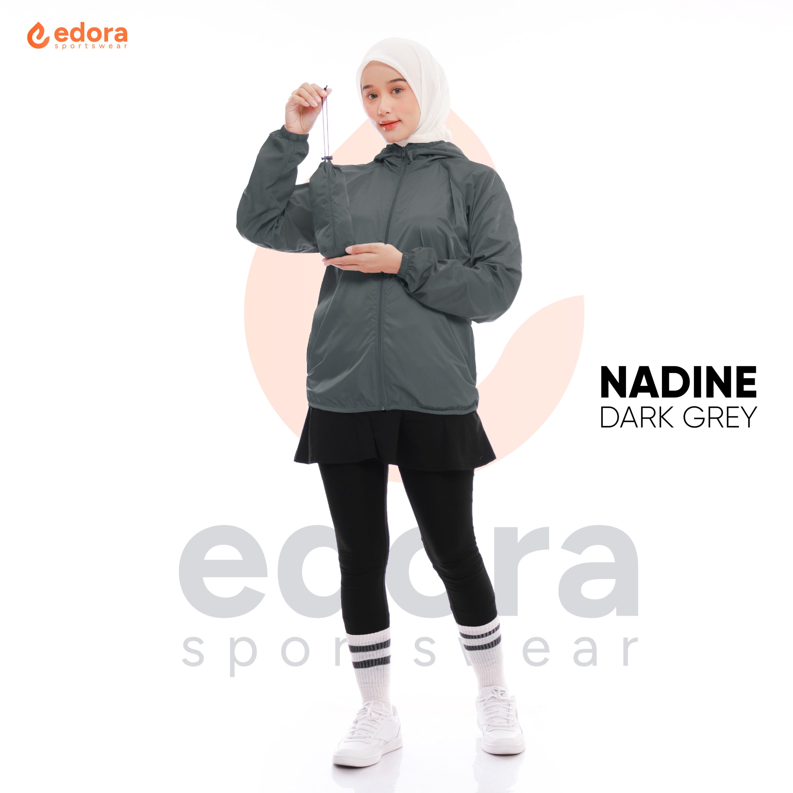 EDORASPORTS - JAKET NADINE DARKGREY