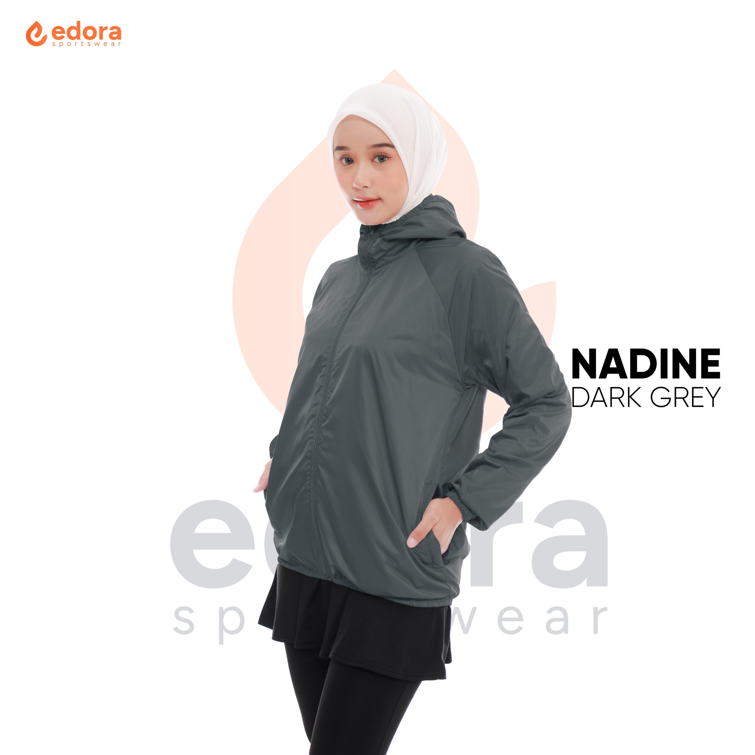 EDORASPORTS - JAKET NADINE DARKGREY