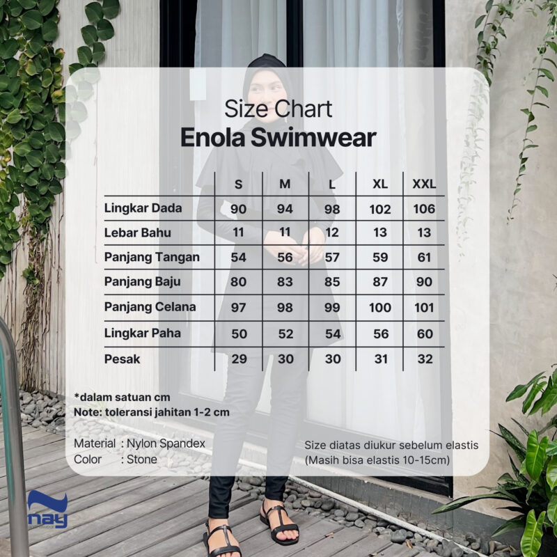 NAY- ENOLA SWIMWEAR - BLACK