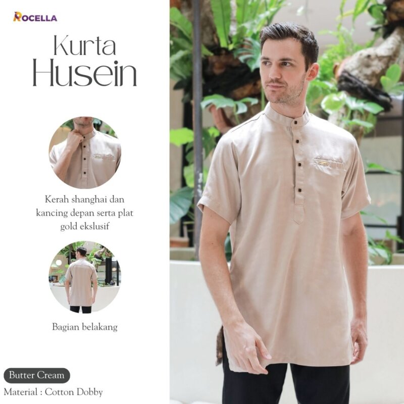 ROCELLA - Kurta HUSEIN - Buttercream