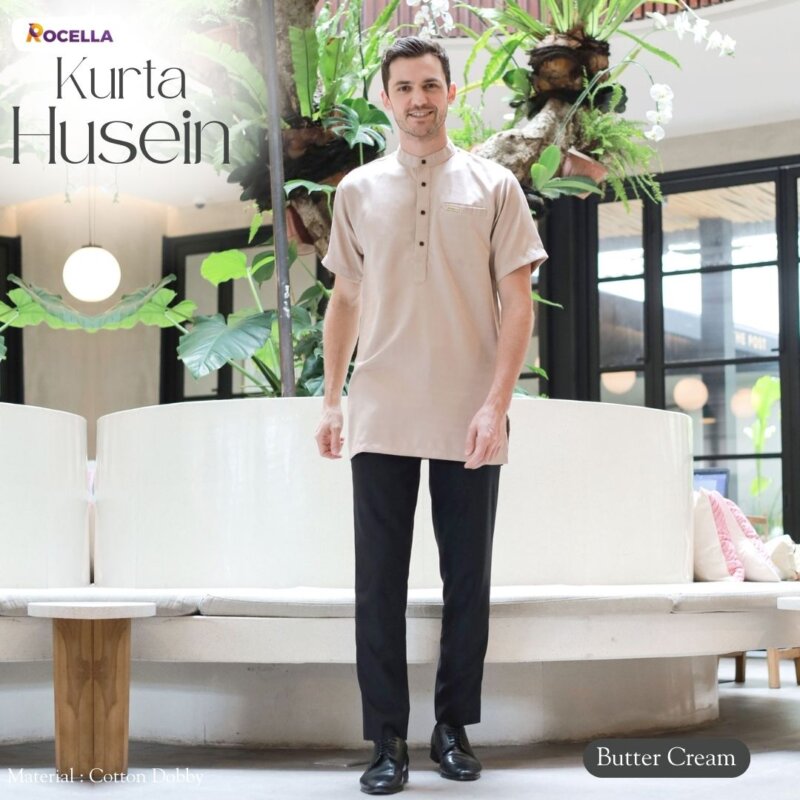 ROCELLA - Kurta HUSEIN - Buttercream