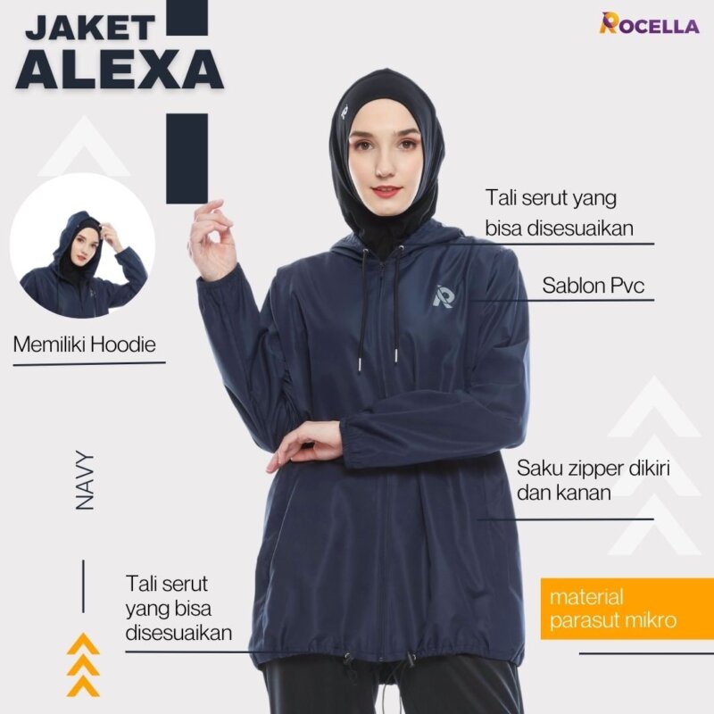 ROCELLA - JAKET ALEXA NAVY