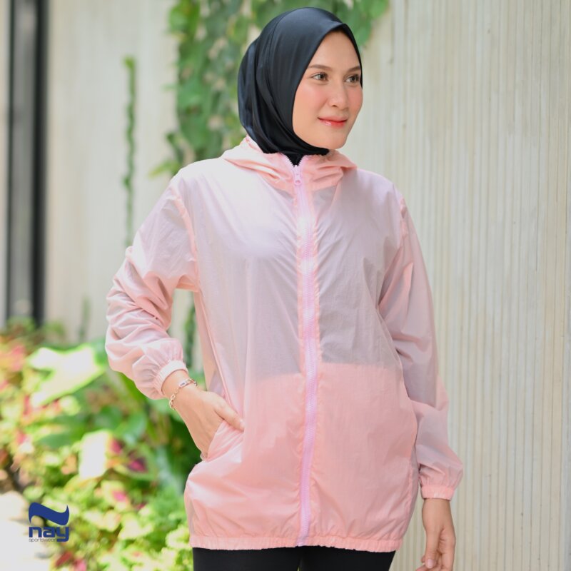 NAY - CHIARA JACKET (TRANSPARENT JACKET) PINK