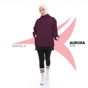 KIROLA - JAKET AURORA WINE