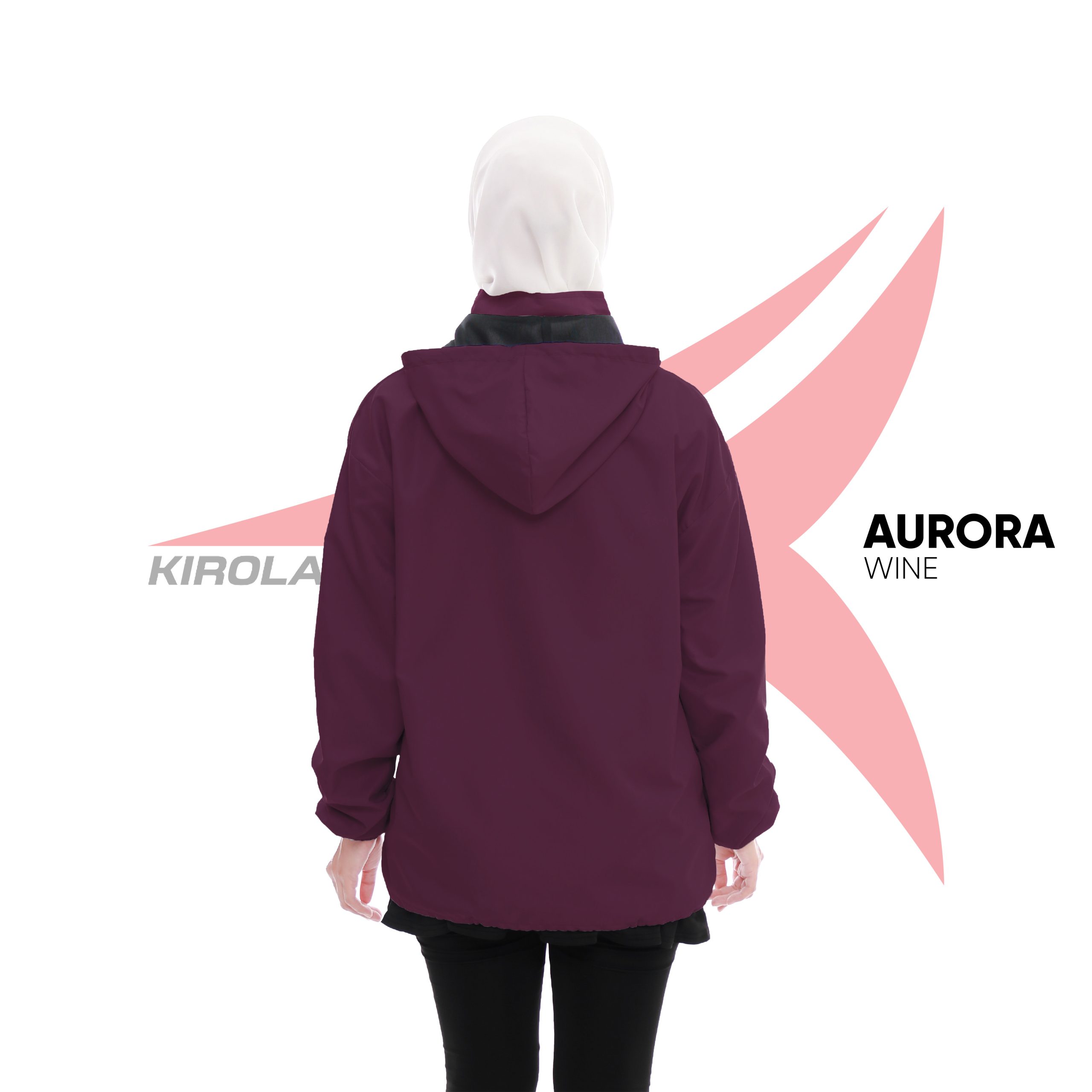 KIROLA - JAKET AURORA WINE