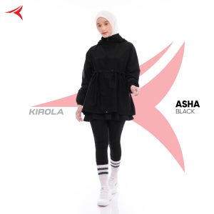 KIROLA - JAKET ASHA BLACK