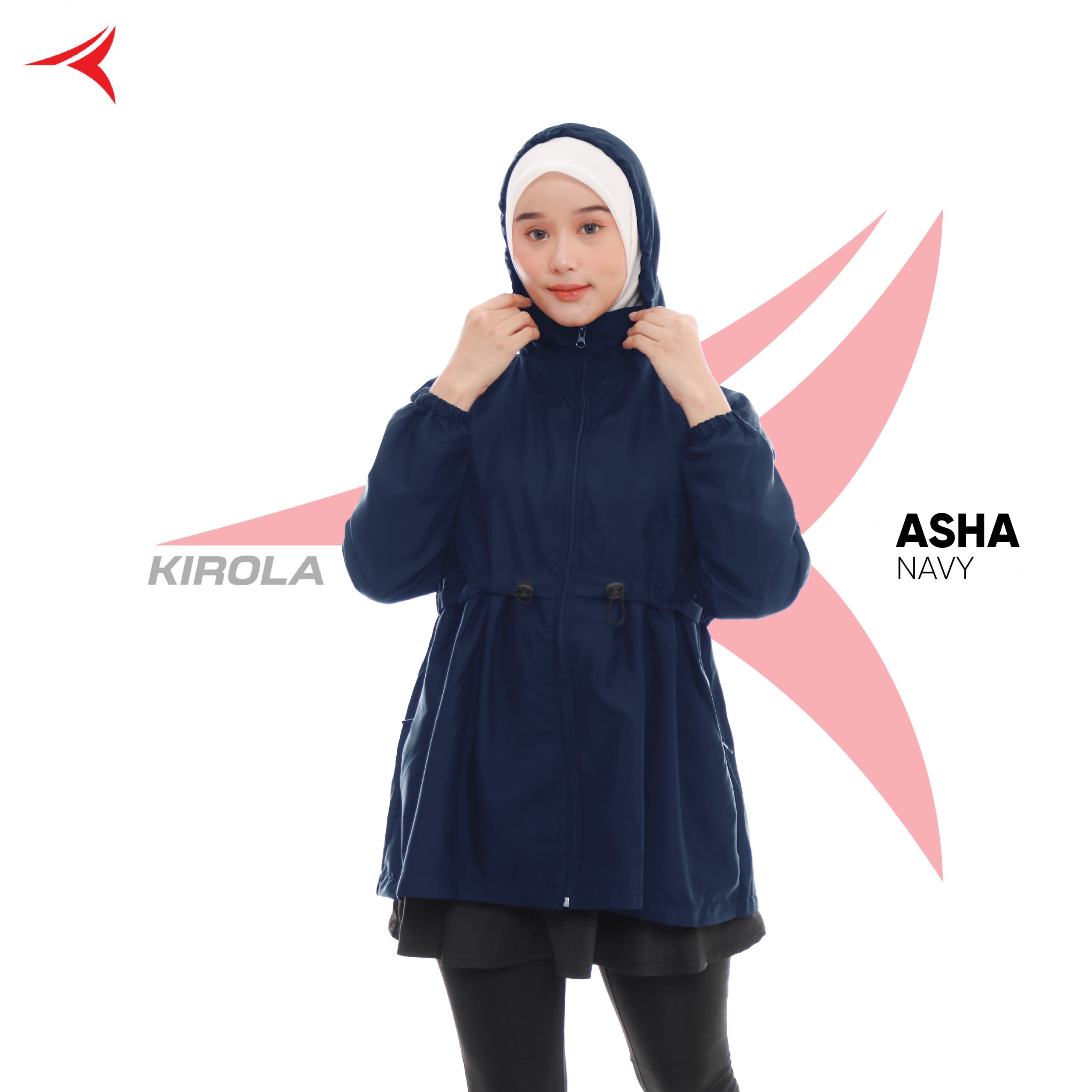 KIROLA - JAKET ASHA NAVY