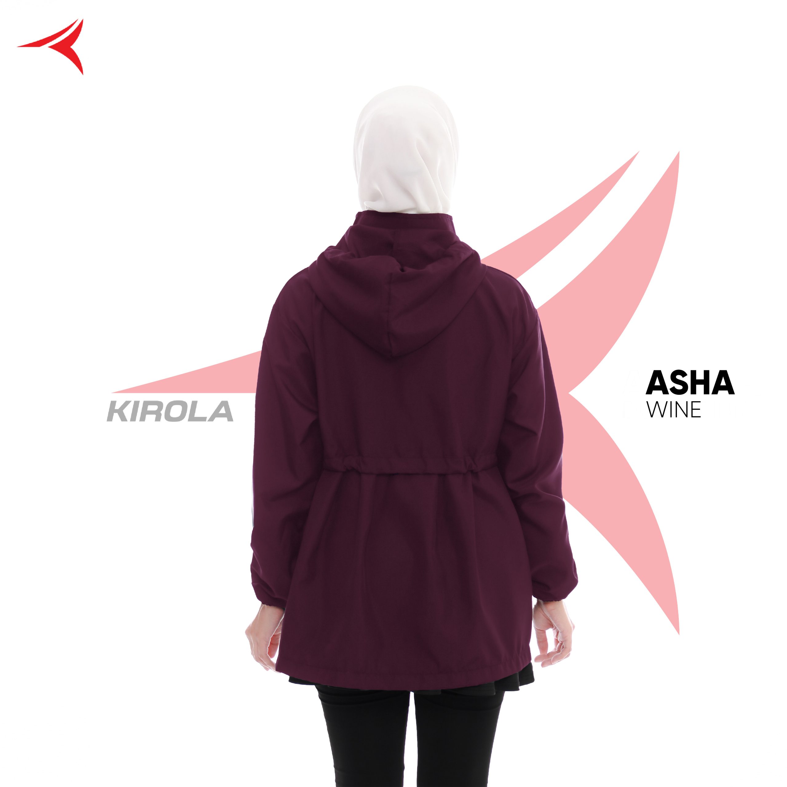 KIROLA - JAKET ASHA WINE