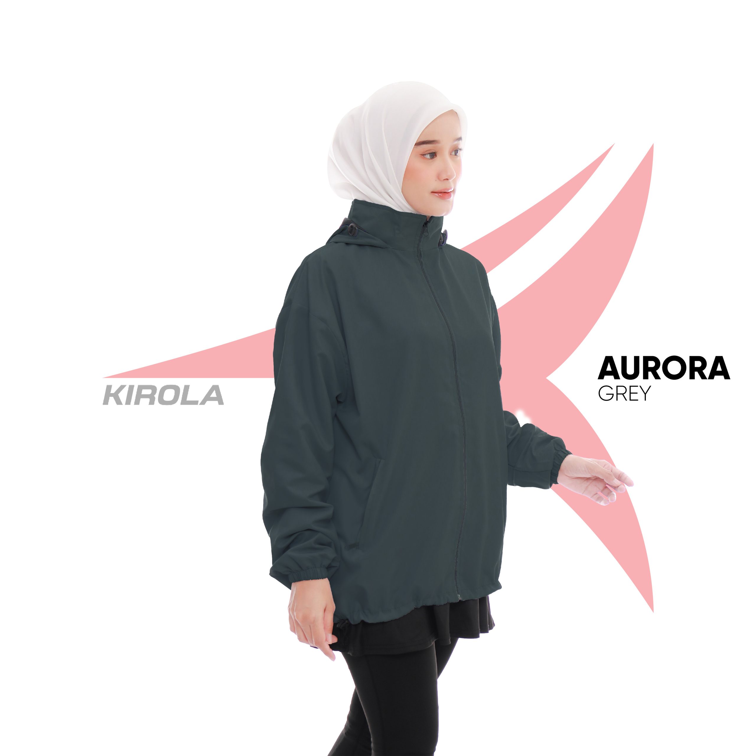 KIROLA - JAKET AURORA GREY