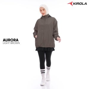 KIROLA - JAKET AURORA LIGHT BROWN