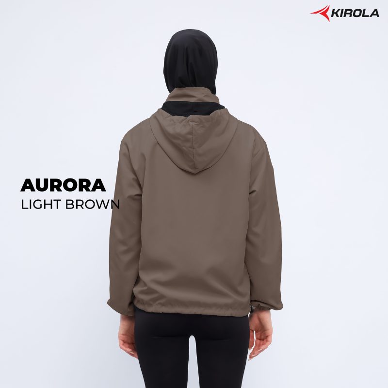 KIROLA - JAKET AURORA LIGHT BROWN