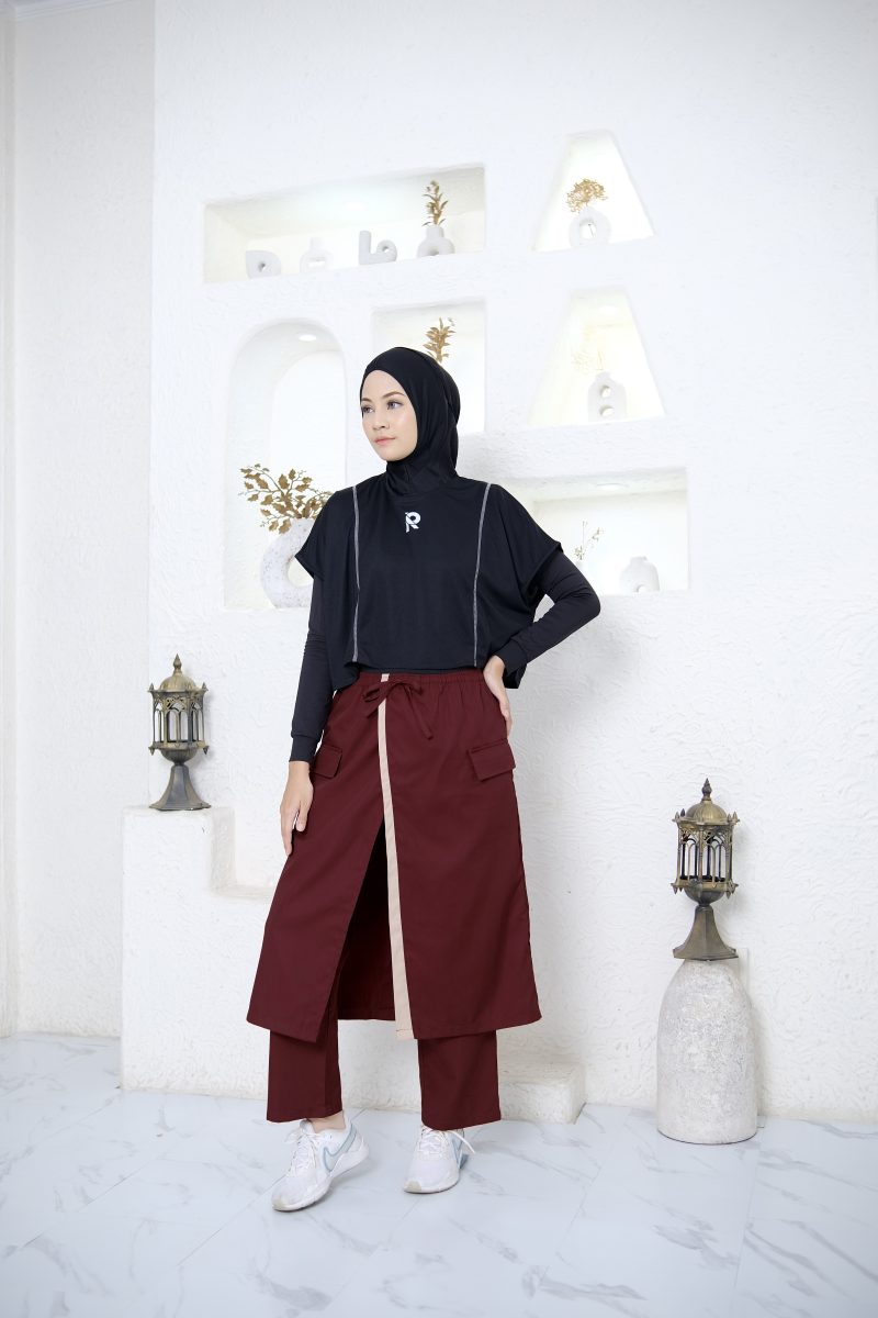 ROCELLA - ROK CELANA SINDORO DARK MAROON