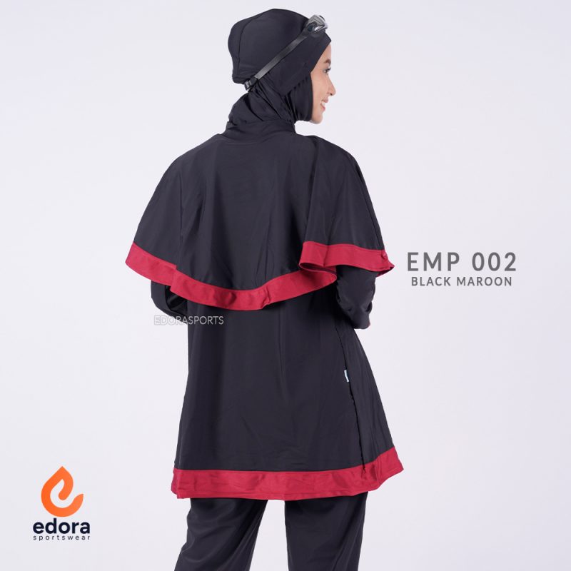 EDORASPORTS - EMP Black Maroon